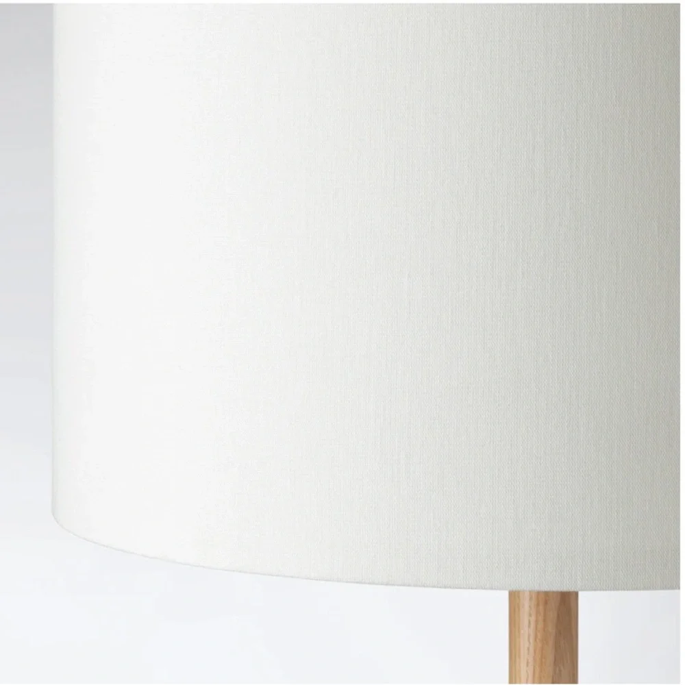 NWT Table Lamp, ash/white.